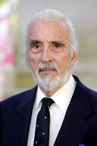 LONDON - JULY 17:  (UK TABLOID NEWSPAPERS OUT) Actor Christopher Lee arrives at the UK Premiere of 